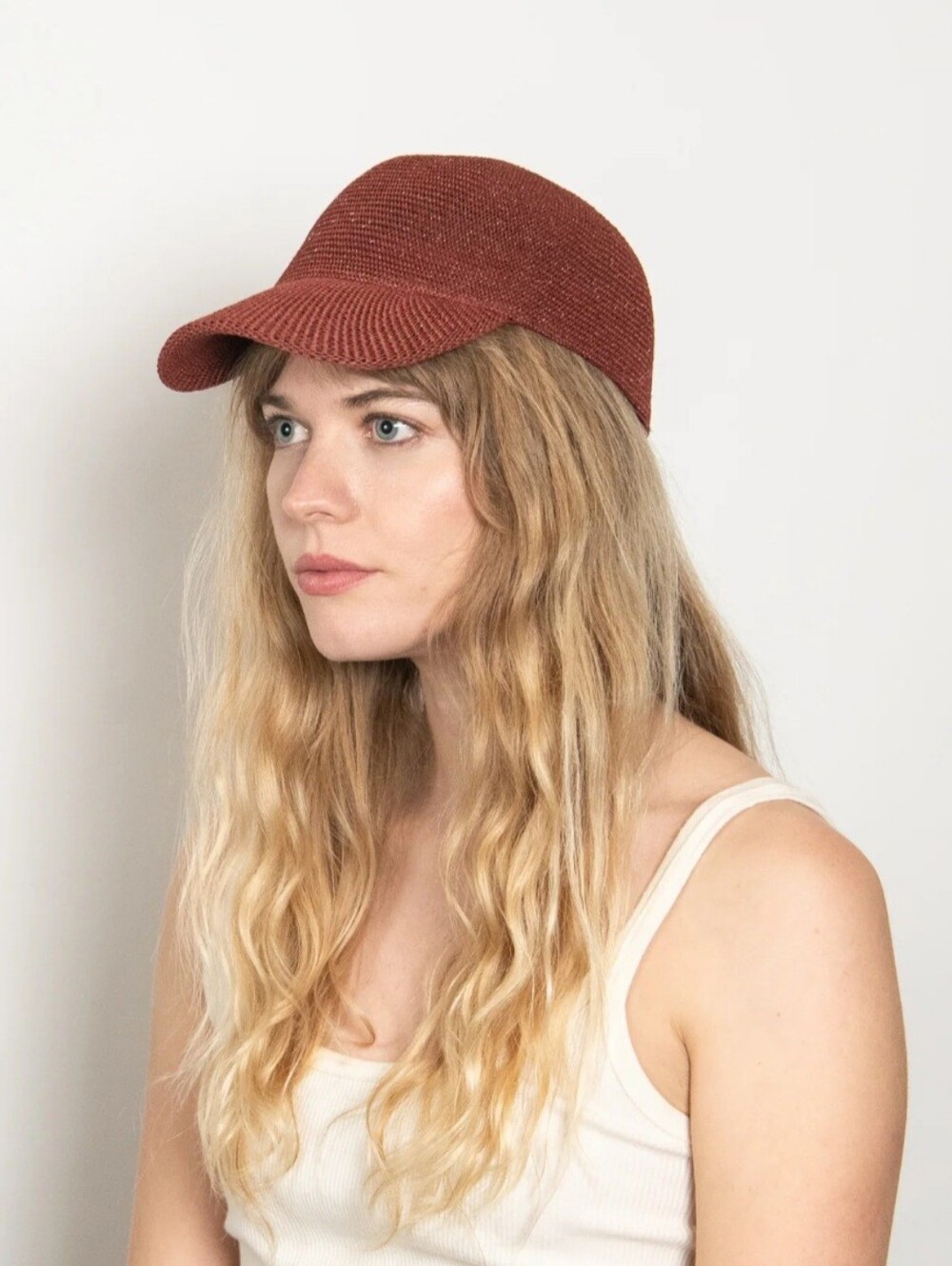 Wyeth Paula Cap in Wine